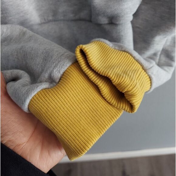 Wanakome Gray Neva Half Zip Hoodie Small - Picture 5 of 8